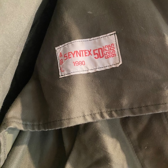 Vintage Green Cargo Syntex Canvas Utility Jacket (Medium) - Picture 2 of 6